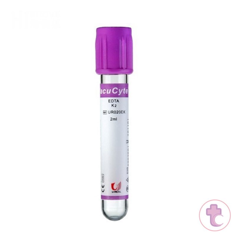 EDTA, لوله وکیوم خون گیری EDTA