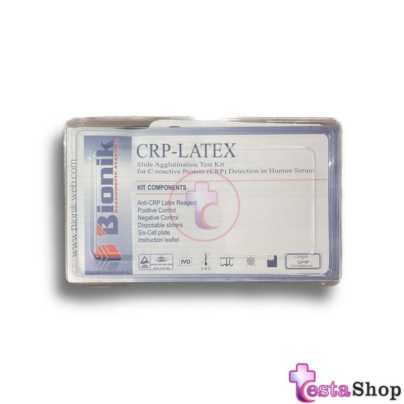 - کیت c-reactive protein - کیت CRP Latex - کیت CRP بیونیک 100 تستی