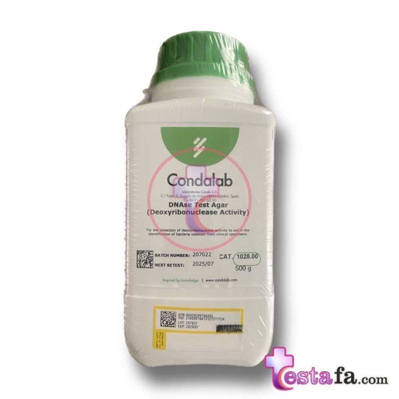 تست دئوکسی ریبونوکلئاز DNase - محیط کشت DNAse Agar کندالب