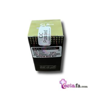 کنترل A1C هموگلوبین - کیت کنترل HbA1C نوین بیو کیت