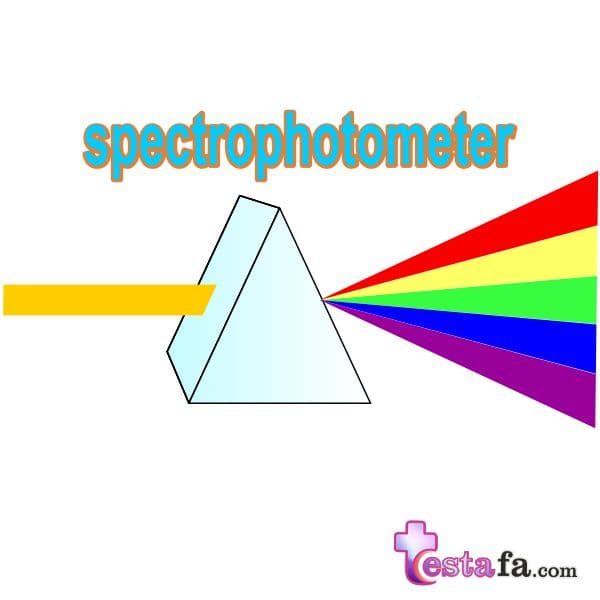 دستگاه اسپکتروفتومتر - طیف‌ سنج نوری - spectrophotometer