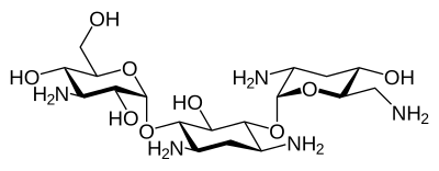 دیسک توبرامایسین (TOB) – پادتن طب 1 Tobramycin.svg 1