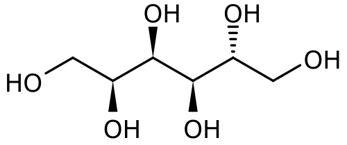 دیسک سوربیتول (Sorbitol Disk) | پادتن طب 1 D sorbitol.svg