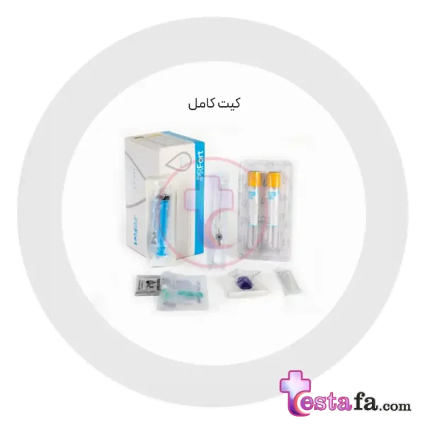 لوازم موجود در کیت PRF ویراسلول | ترمیم بافت با فاکتور رشد